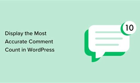 Display the comment stats on your advertising page in WordPress